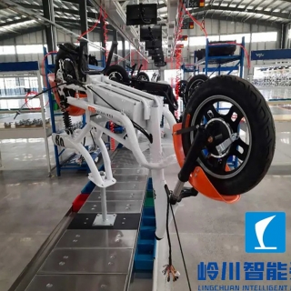 自行車(chē)裝配流水線